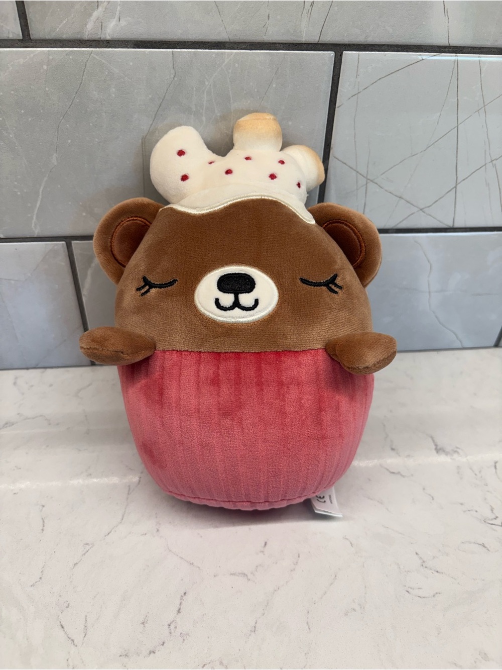 MORIAH ELIZABETH Hot Cocoa Bear Cupcake Plush Blind Box 8 inch